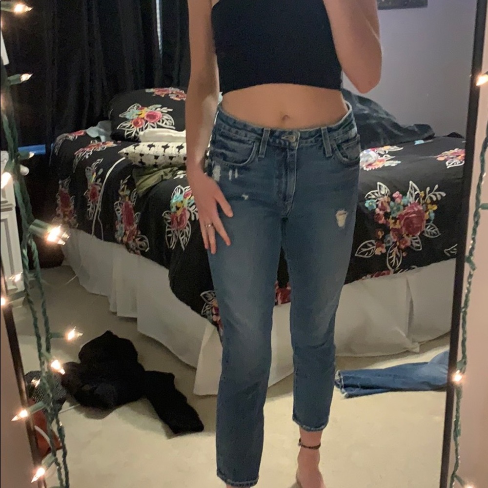 lovers + friends mom jeans